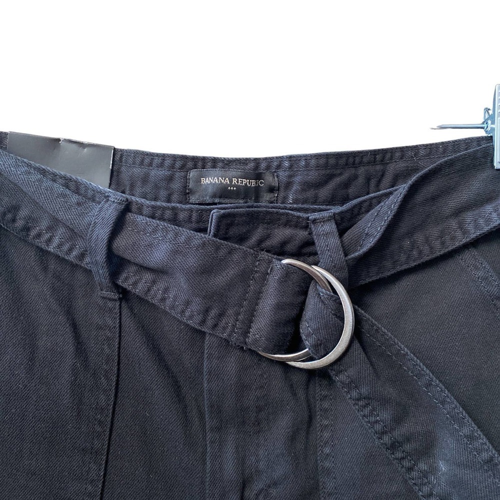 NWT BANANA REPUBLIC FACTORY Utility Denim Cargo Pant, size 6 - Picture 3 of 11